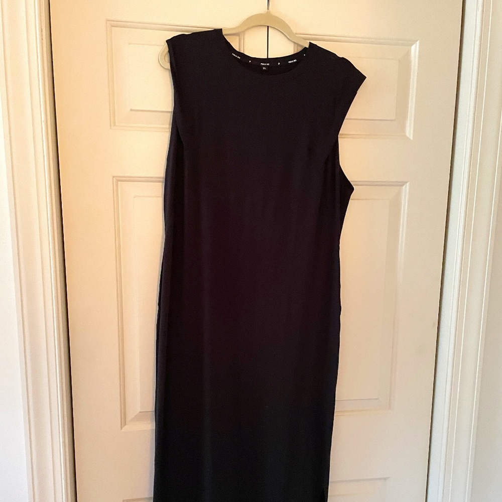 Public Rec “Go-To” Tank Dress in Black -  Soft, Effortlessly Flattering!